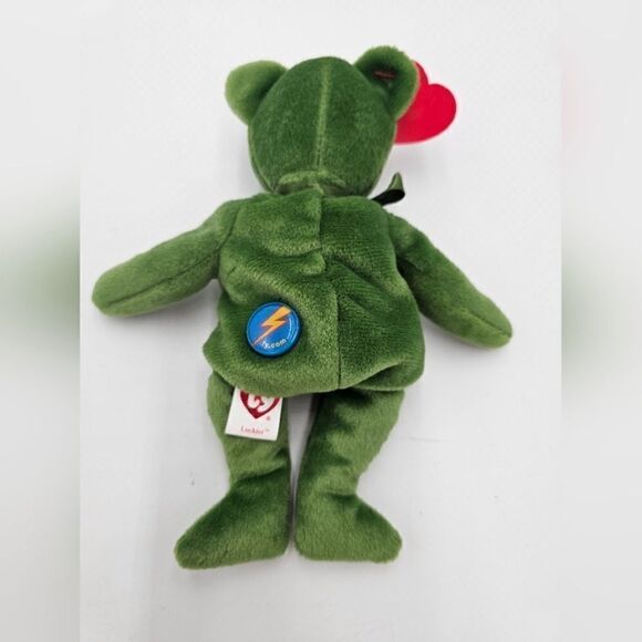 NWT Rare 2007  Ty Beanie Baby Luckier 2.0 Toy 8” Stuffed Animal - Picture 2 of 8